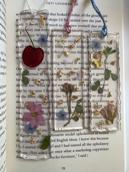 Cherry bookmark