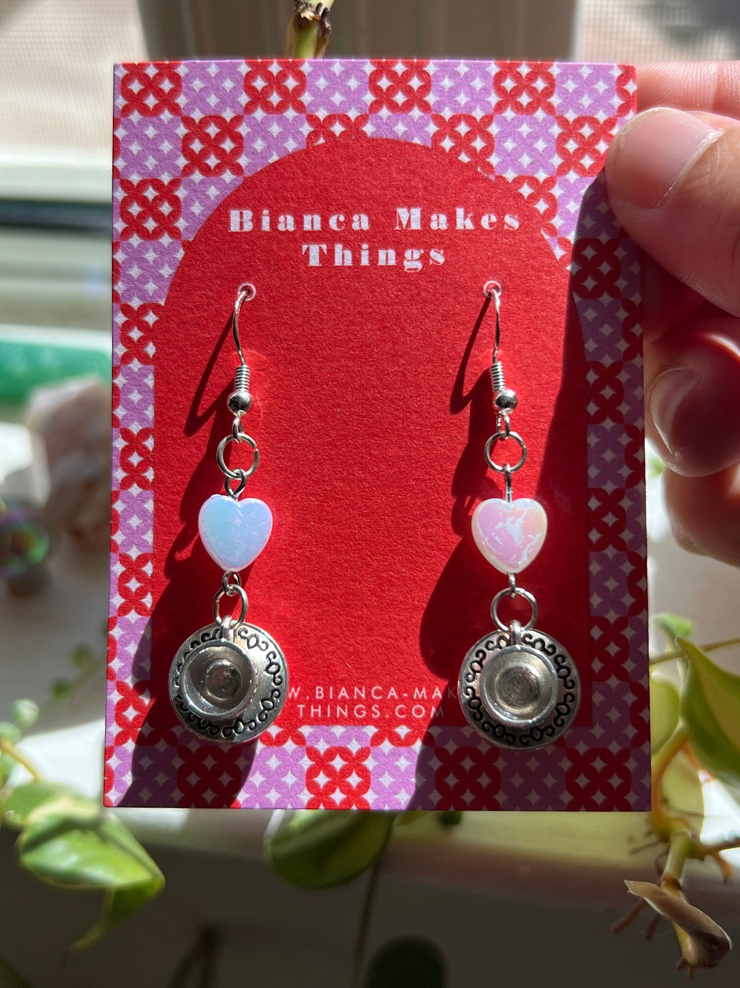 Teacup earrings