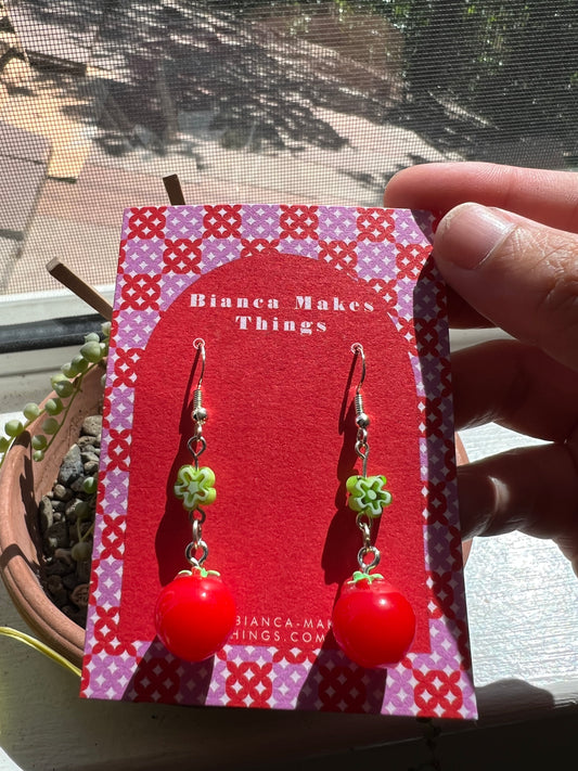 Pomodoro earrings 🍅