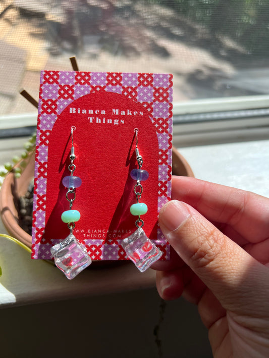 Poolside earrings