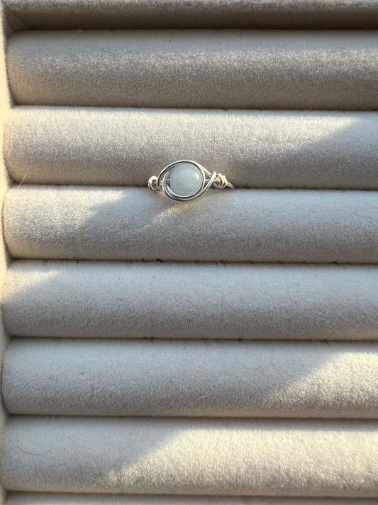 Aquamarine ring